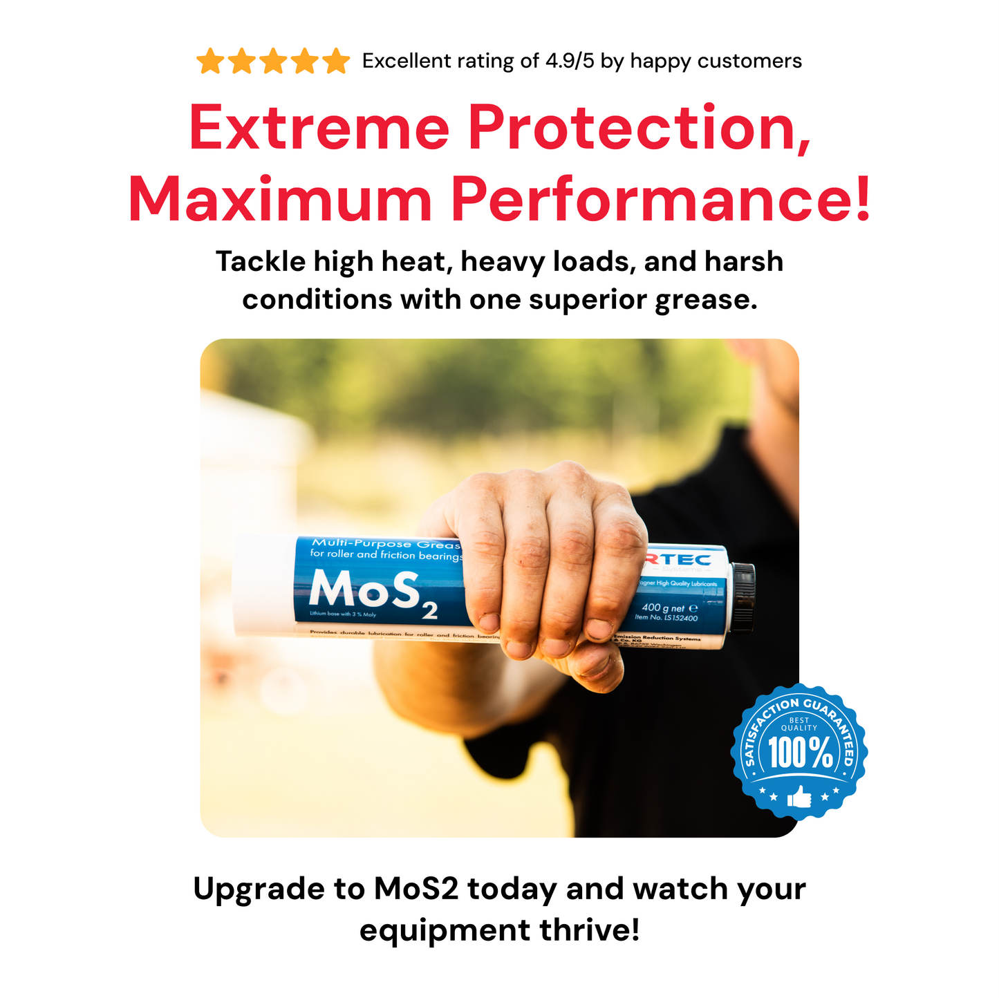 AirTec Grease: MoS2 5% Moly Grease