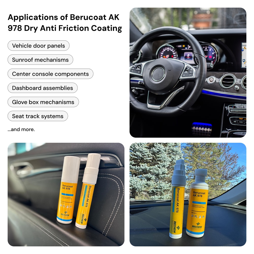 Berucoat AK 978 Dry Anti Friction Coating (4pack)