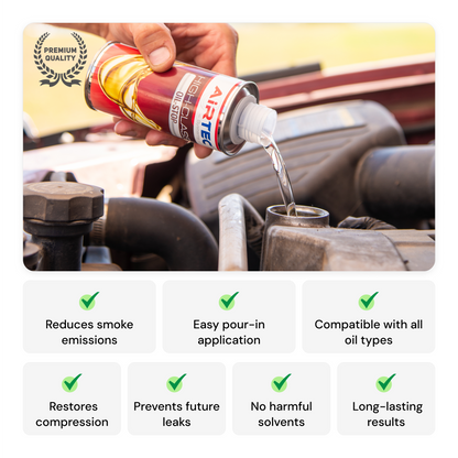 Air-Tec HIGH-CLASS Oil Stop/Stop Leak 250ml