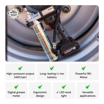 Lube-Shuttle®: Electric Grease Gun