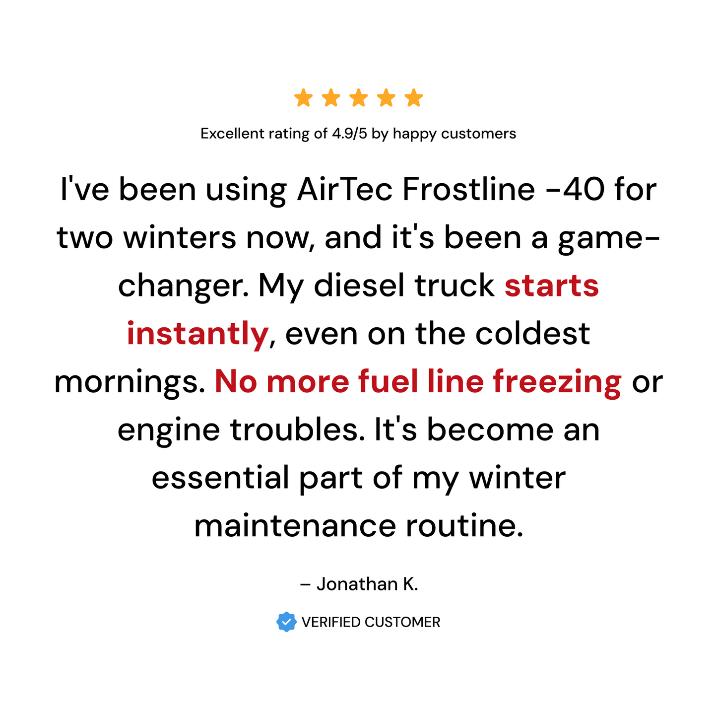 AirTec Frostline -40 Premium Diesel Antigel