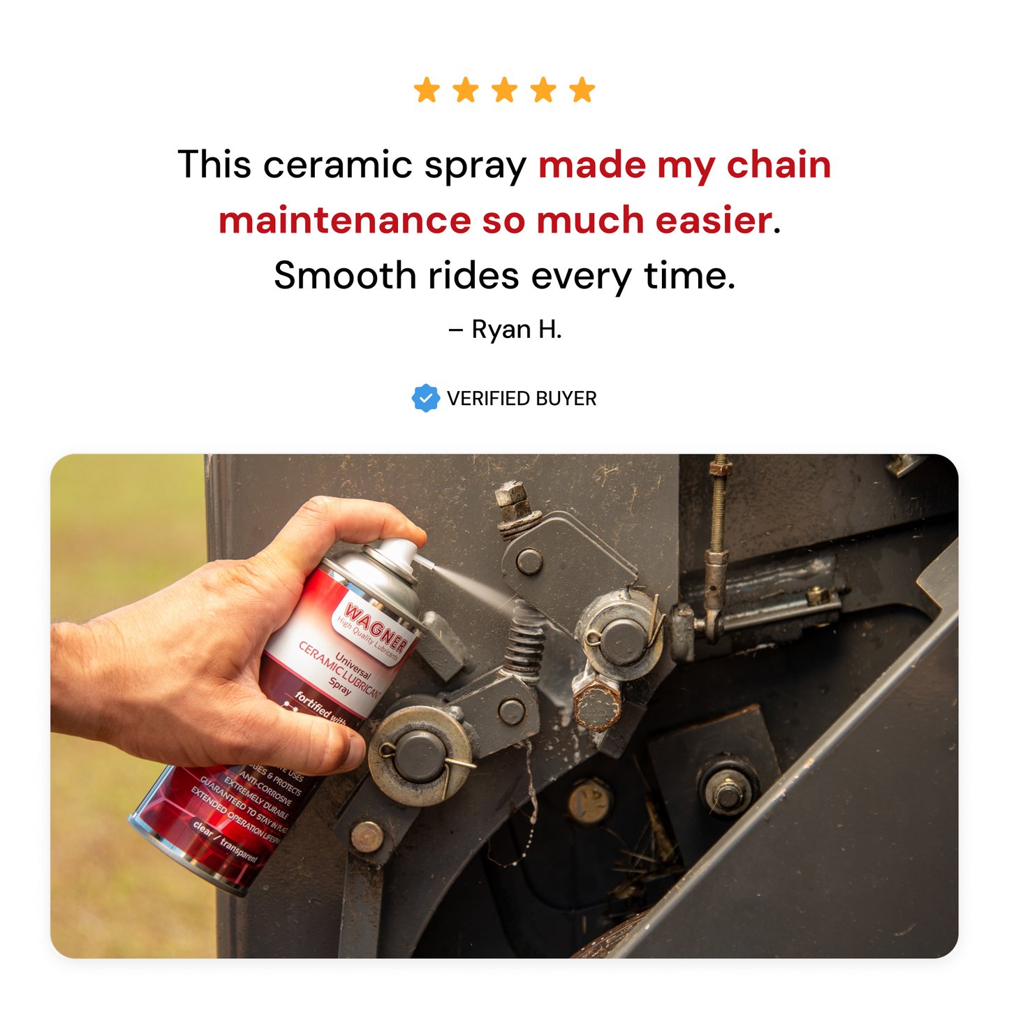 Wagner Universal Ceramic Spray and Chain Lube