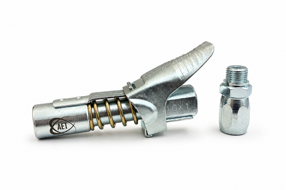 LockNLube Grease Coupler for Lube‑Shuttle Grease Guns – M10x1 Thread