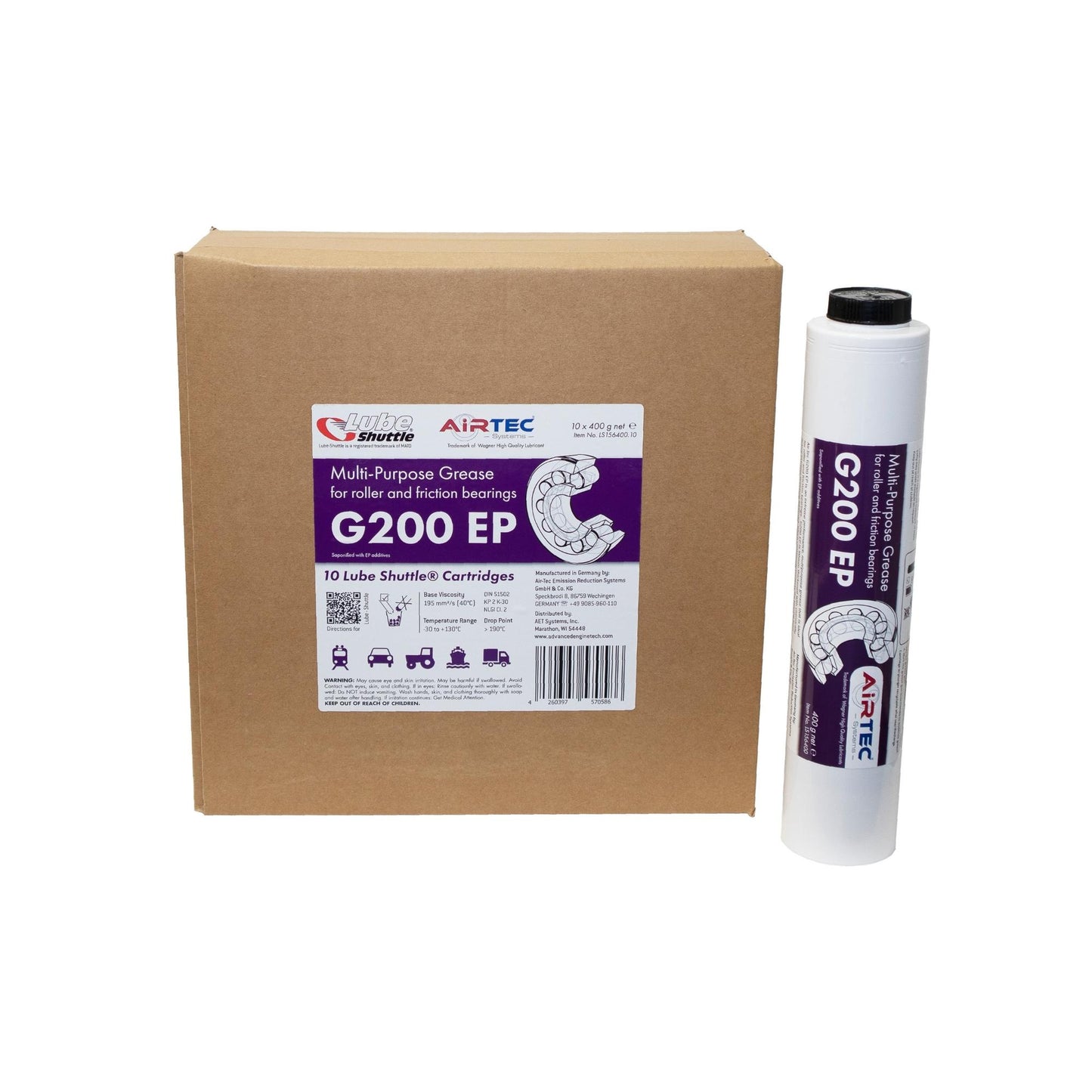 AirTec Grease: G200EP-2 Multi-Purpose Plus