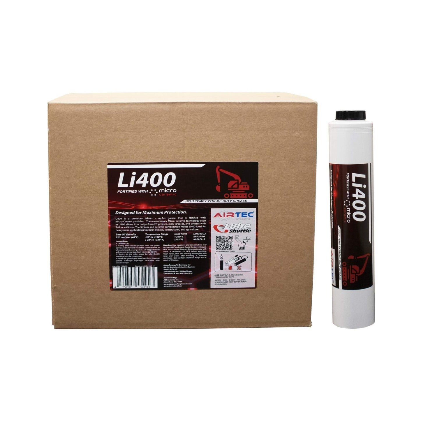 AirTec Grease: Li400 Extreme Duty Grease