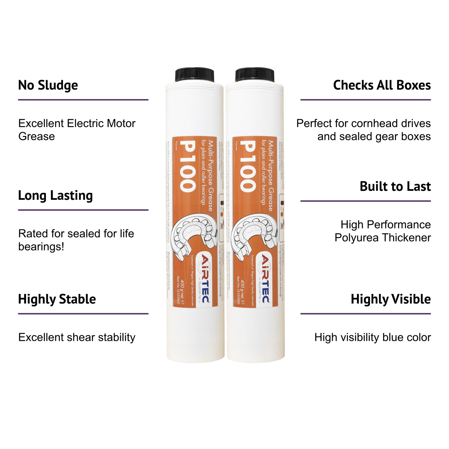 AirTec Lube-Shuttle® P100 polyurea Grease