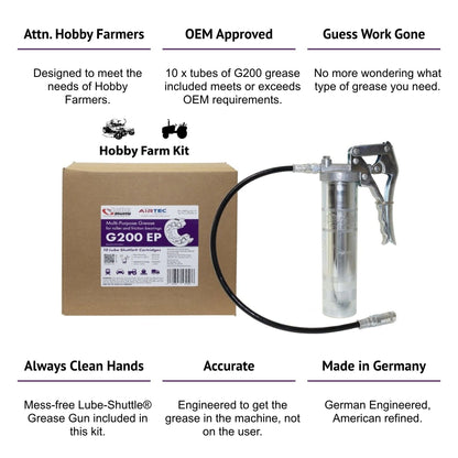 Lube Shuttle®: Hobby Farm Greasing Kit