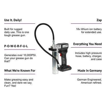 Lube-Shuttle®: Electric Grease Gun