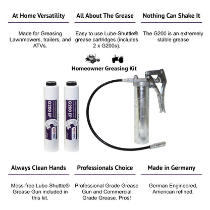 Lube-Shuttle®: Homeowner Greasing Kit